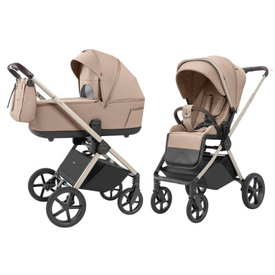 Коляска 2 в 1 Carrello Ultra CRL-6527 Floral Beige 01